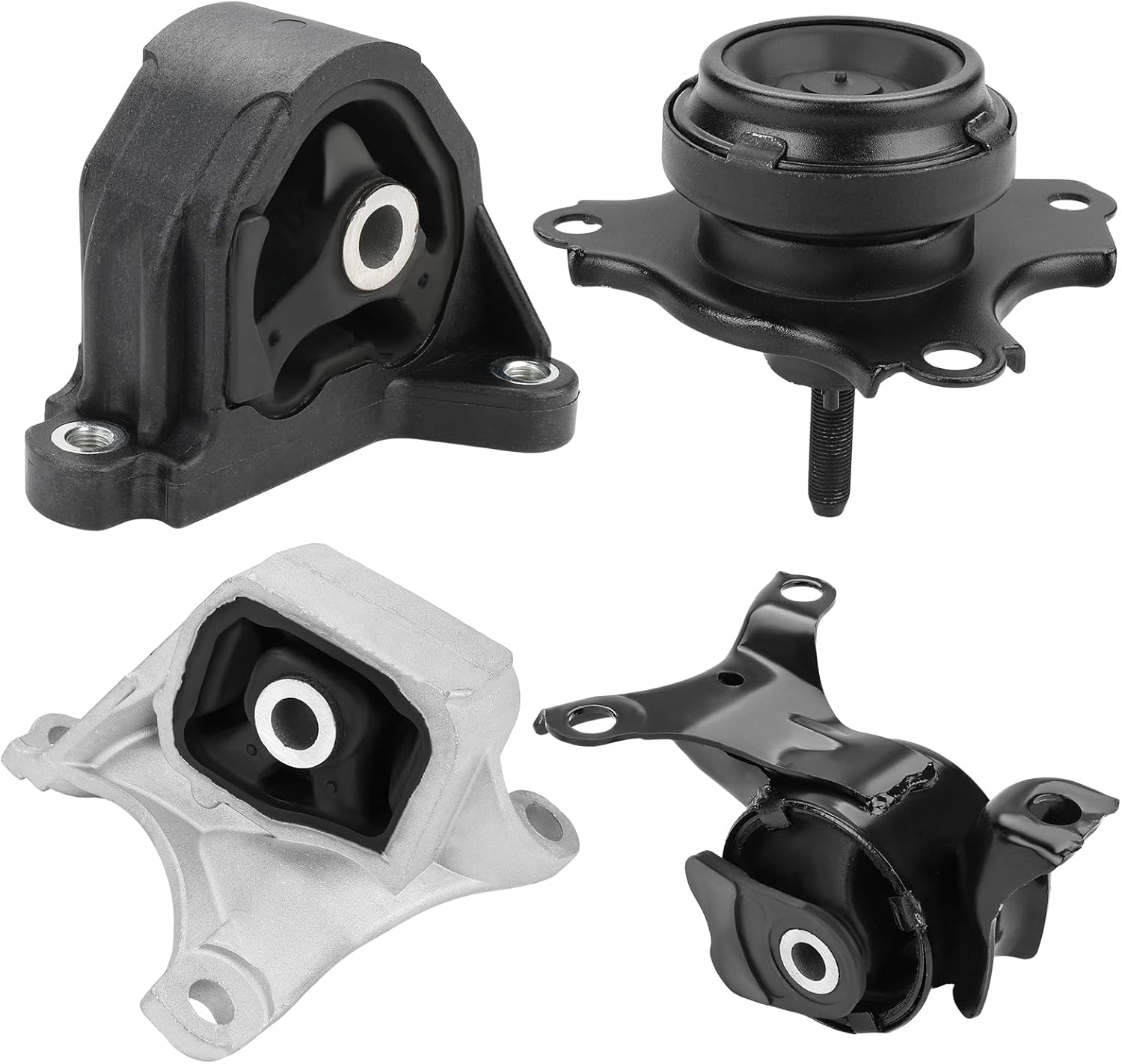 JDMON 4Pcs Engine Motor & Transmission Mount Kit Replacement for 2002-2006 Acura RSX, Honda Civic Si 2.0L Compatible with A4528, A4508, A4503, A4549