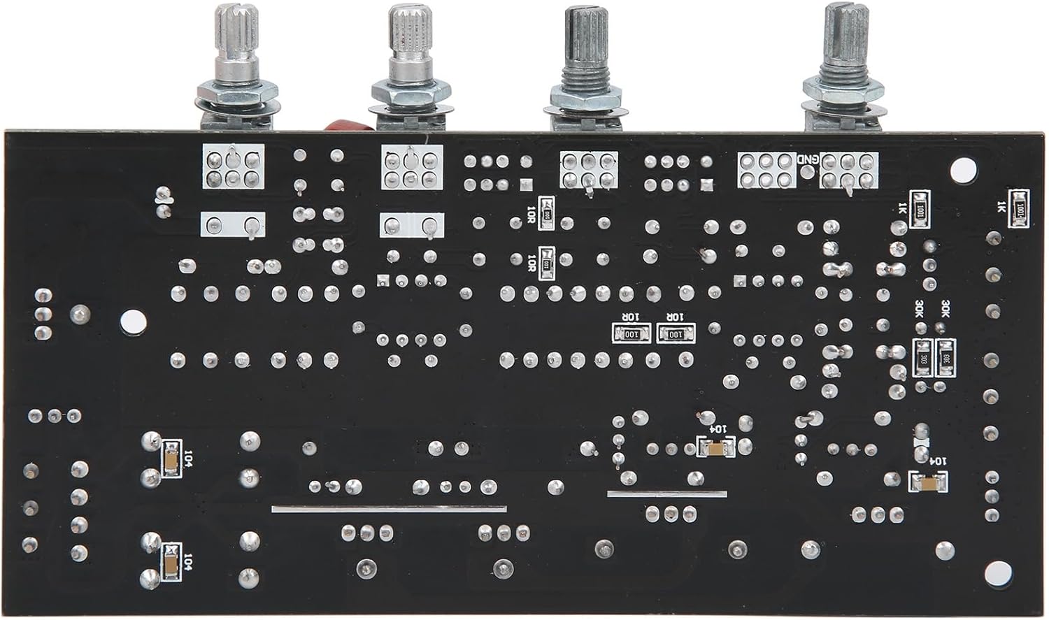 Professional Tone Board A3 Class A HiFi Preamp with 4 Knob Controls Digital Sound Remover Module for Audiophile Sound Systems 140x66mm PCB Board