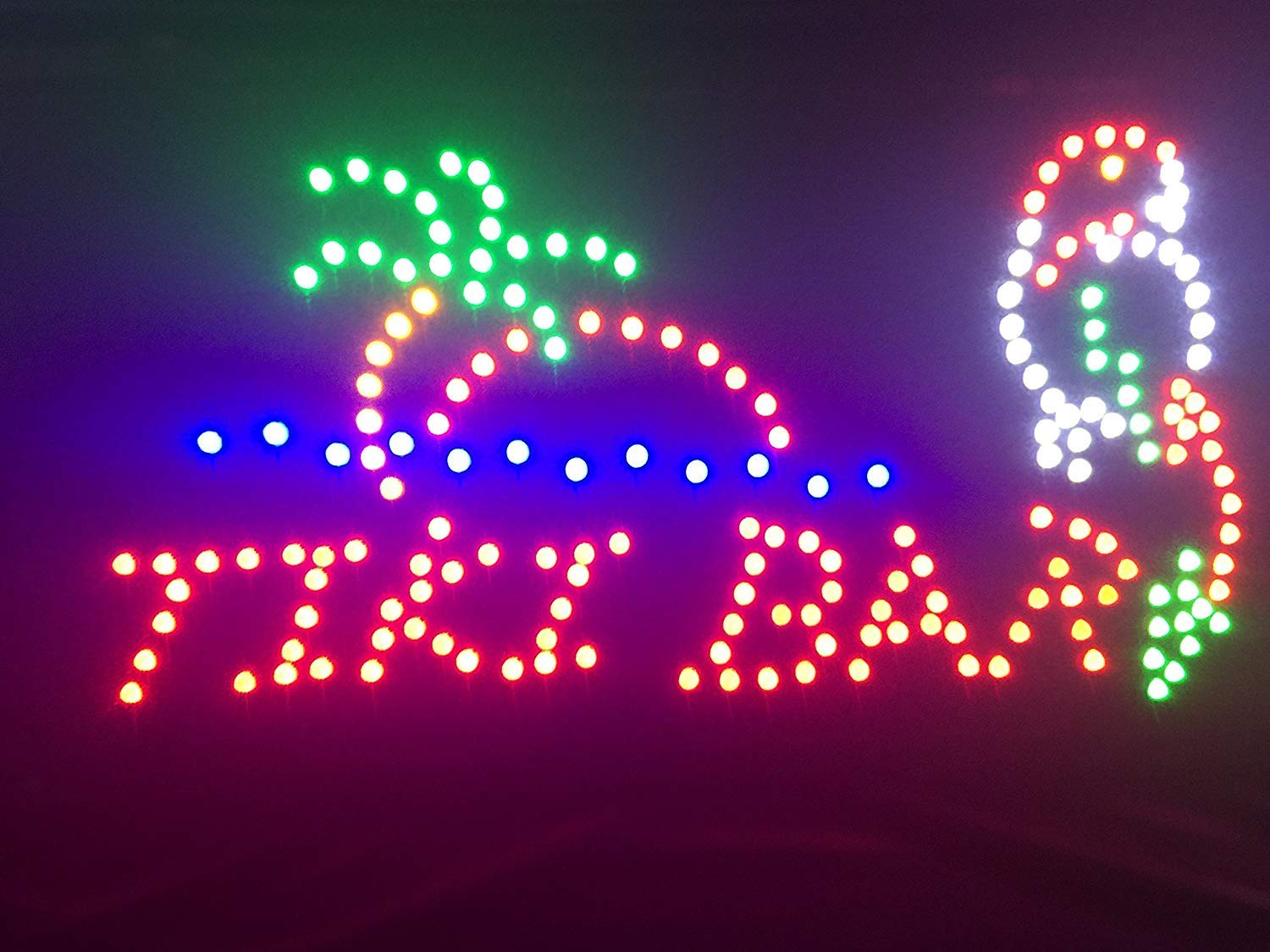 "Life's a Beach" LED Sign Digital Display (19"L x 10"W x 1"H)