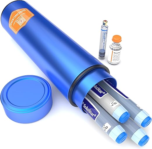 DISONCARE 60H 4 Insulin Pens Cooler for Travel TSA Approved