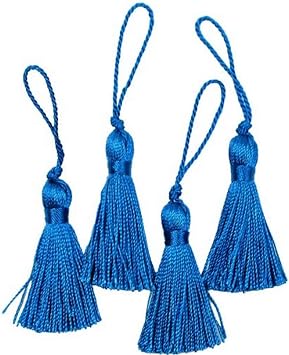 Expo Mini Fiber Tassel, Royal Blue, 4-Pack