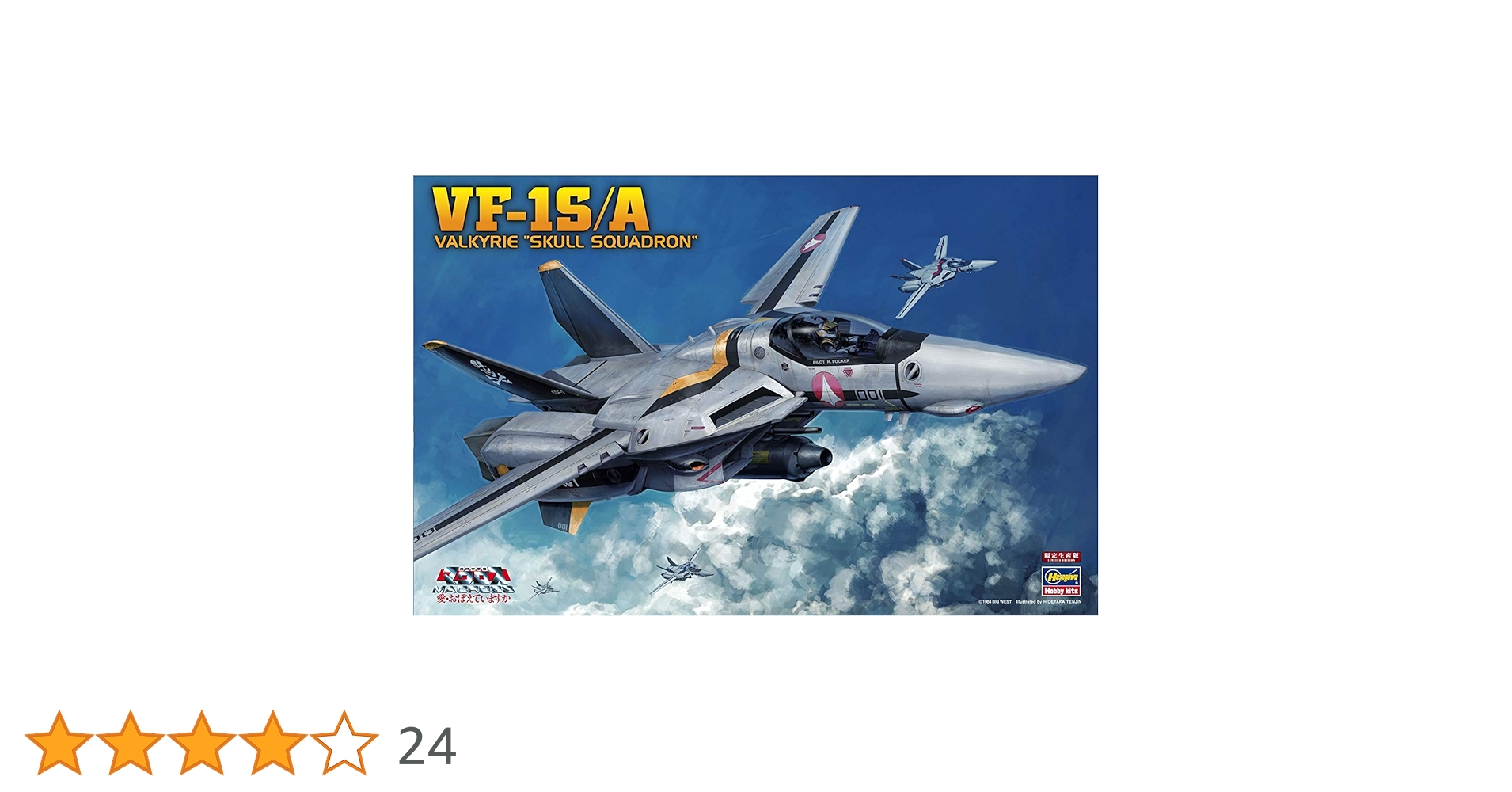 プラモデル完成機　1/48　VF-1S/A(バルキリースカル小隊) Amazon | ハセガワ 超時空要塞マクロスシリーズ VF−1S/A