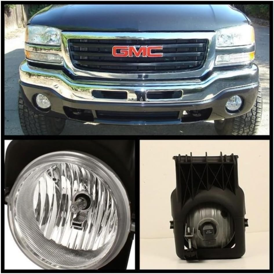 Spyder Auto FL-GS03-C GMC Clear OEM Fog Light