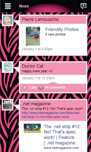 Friendify Zebra for Facebook