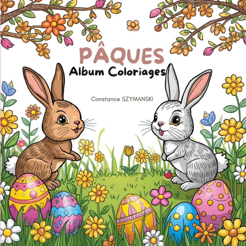 Pâques: Album Coloriages