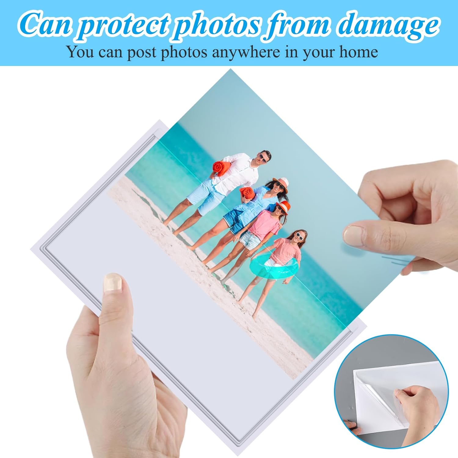 Epakh 100 Pcs Self Adhesive Pockets - Bin Labels for Storage Bins Adhesive Sticky Pockets Plastic Label Sleeves Work Job Ticket Order Holders with Top Open for Home Posting Signs Office (9 x 5.6 Inch)