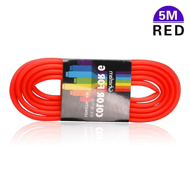 Foto 7 de 7 de Tubo de Caucho para Pecera 5m 4/ 6mm Tubo de oxígeno Universal Manguera Estándar para Tanque Acuario Amarillo…