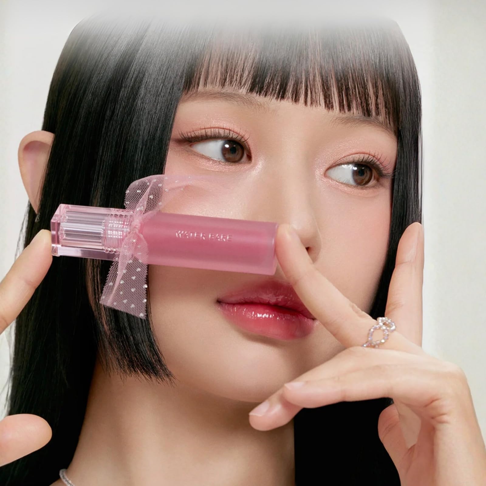 Peripera Doğal Tonlarda, Uzun Süre Kalıcı, Işıltılı Tint Water Bare Tint (#15 Buying Pink)