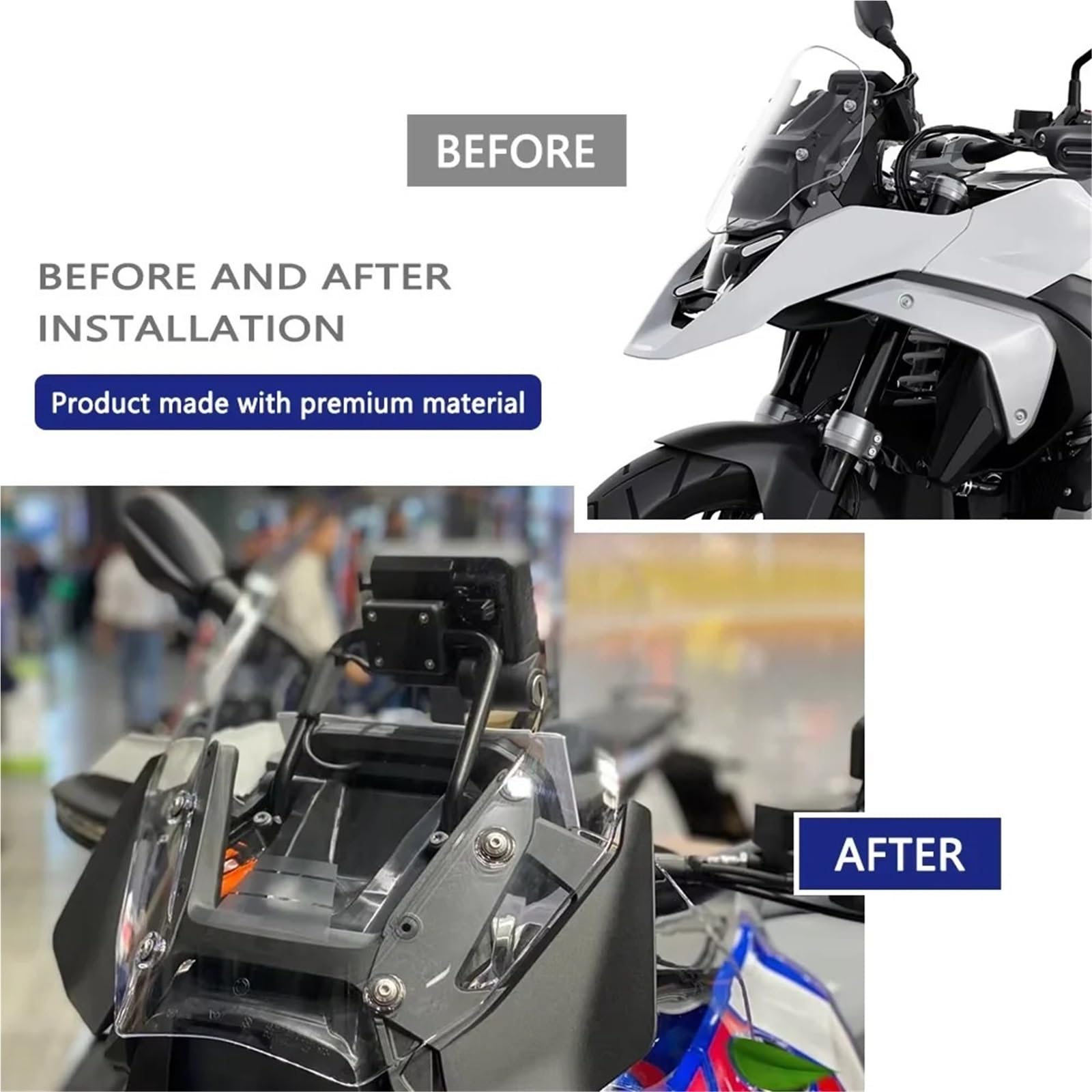 Pasuje do motocykla R1300GS ADV R1300 GS RT 2023-2025 Akcesoria Uchwyt na telefon komórkowy Uchwyt na nawigację GPS Uchwyt do nawigacji GPS