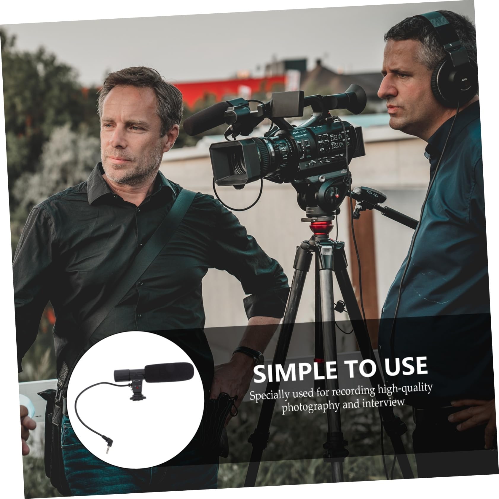 Artibetter 3piezas Micrófono para Cámara Tubo De Voz Accesorio De Grabación Digital y para Fotografía y Entrevistas