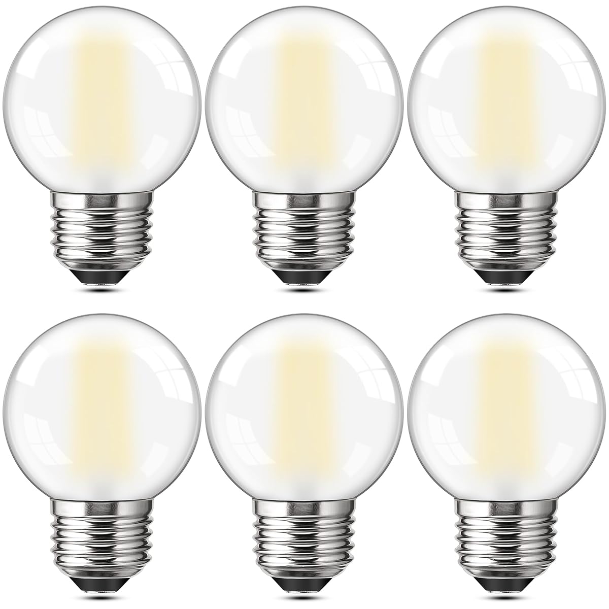 Guangyue Dimmable E26 Frosted Led Light Bulb, 40 Watt Equivalent Led Light