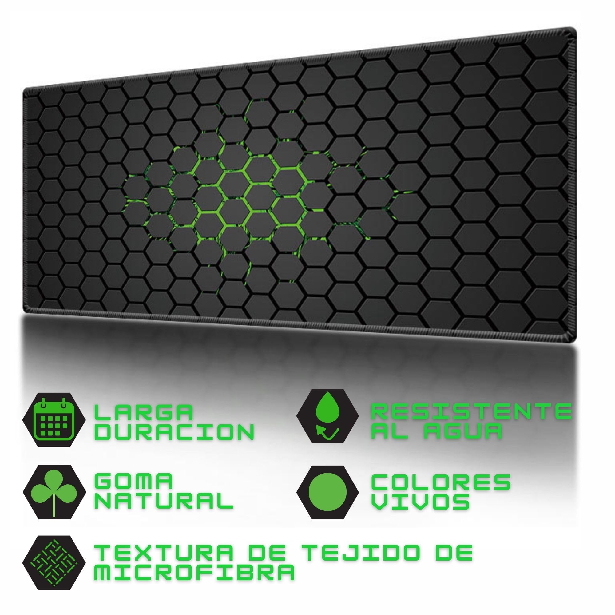 Alfombrilla Ratón Gaming, 800x300, Alfombrilla XXL, Tapete Rato XXL, Mouse Pad, Alfombra Escritorio, Mouse Pad Gaming, Alfombrillas Raton, Almohadilla Raton, con Cubierta Camara. (1 ud.)