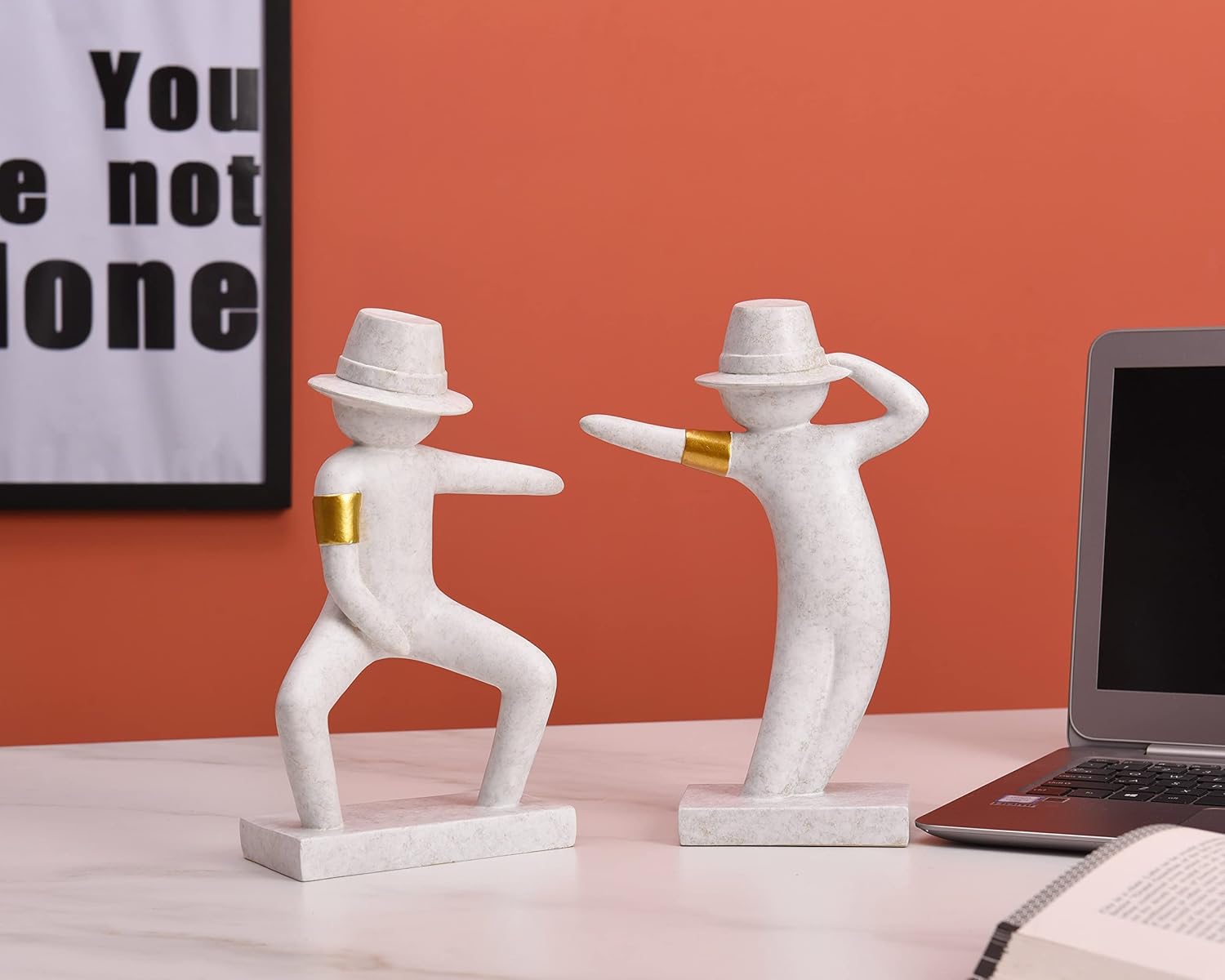 POINTNIO Statue and Sculptures Home Decor,Unique