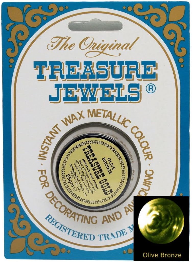 Treasure Jewels Metallic Gilding Wax 25g - Olive Bronze