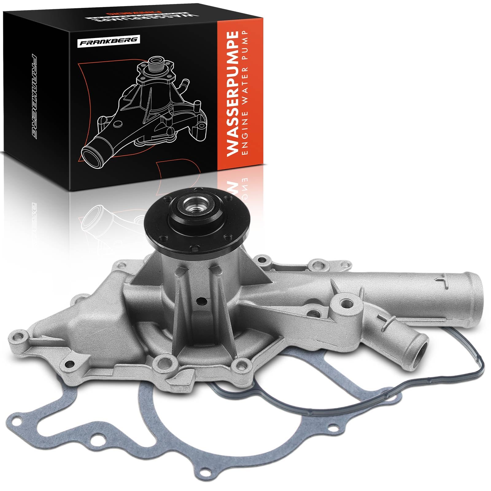 Frankberg Pompa acqua refrigerante Diesel Compatibile con Vito Bus W639 2.2L Sprinter 3 5-T Pianale/Telaio B906 2.2L Vito/Mixto Furgone W639 2.2L Sprinter 5-T Pianale/Telaio B906 2.2L A6462001601