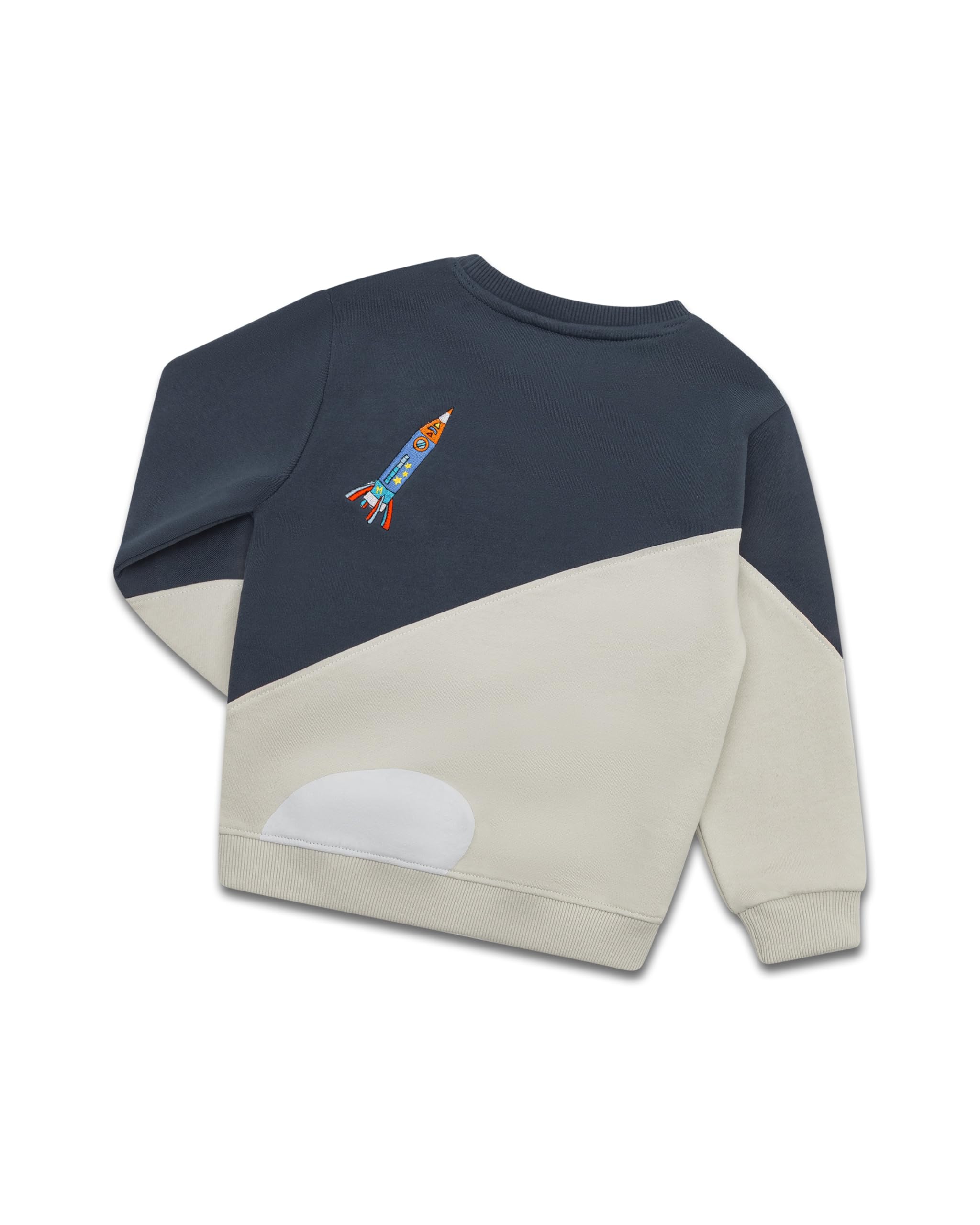 koaa Die Maus Space Pullover - Sendung mit der Maus, Kids Sweater, Pullover Sweatshirt Jungen, mädchen Langarmshirt, kinderpullover, Longsleeve, Sweatshirts Langarm, kinderkleidung, 104-128