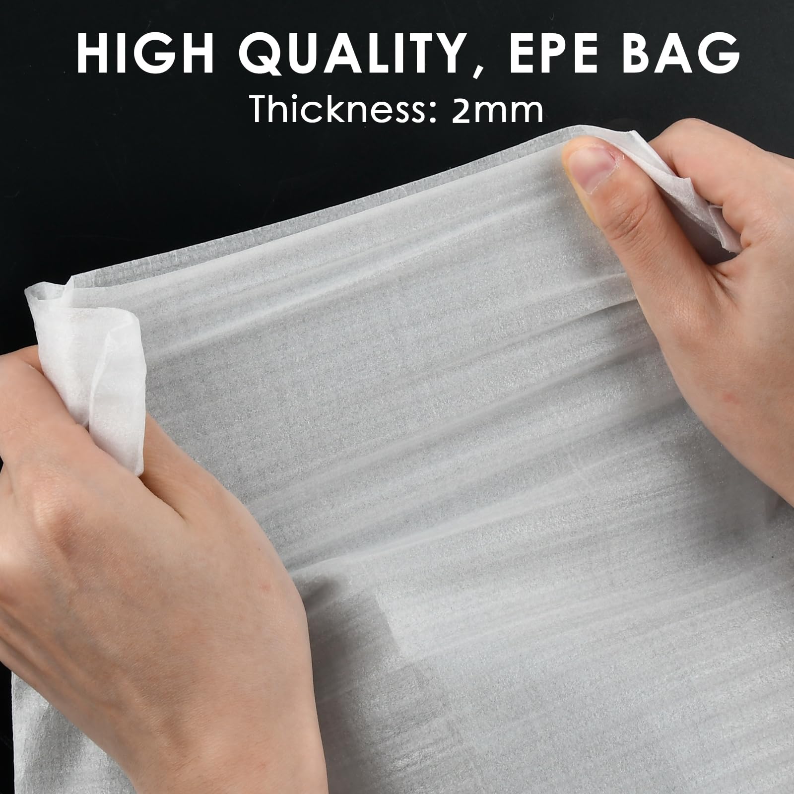 100 Fogli Schiuma Per Imballaggio - Protezione Per Piatti E Oggetti Fragili - Foto 7