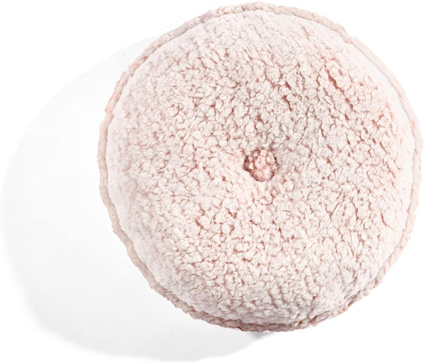 round blush pillow