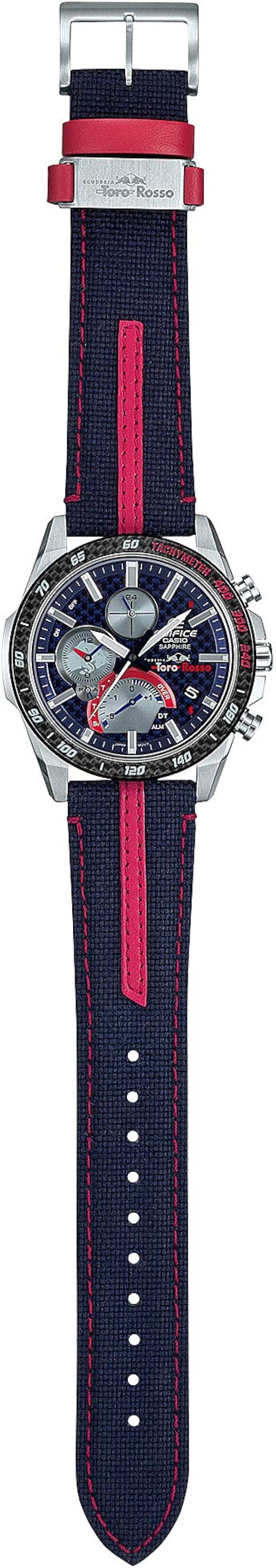 CASIO EDIFICE Scuderia Toro Rosso Edizione Limitata EQB-1000TR-2AJR :  Amazon.it: Orologi