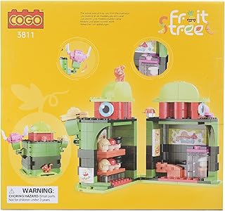 WATERMELON HAT SHOP 250PCS: Playful Retail Building Set for Fashionable Adventures
