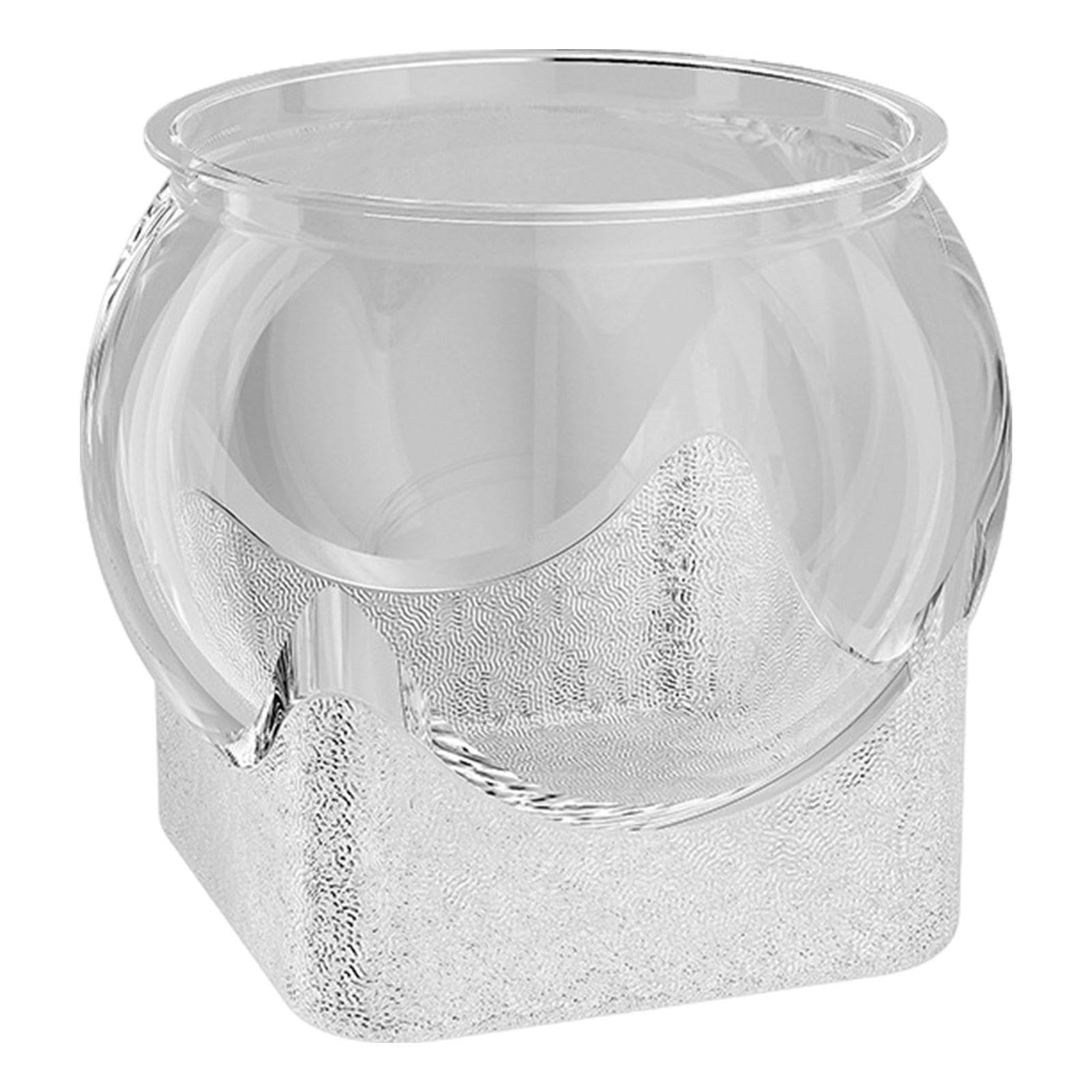 Round Fish Bowl Unbreakable Fish Tank Clear Aquarium Desktop Home Office Decoration Party Supplies