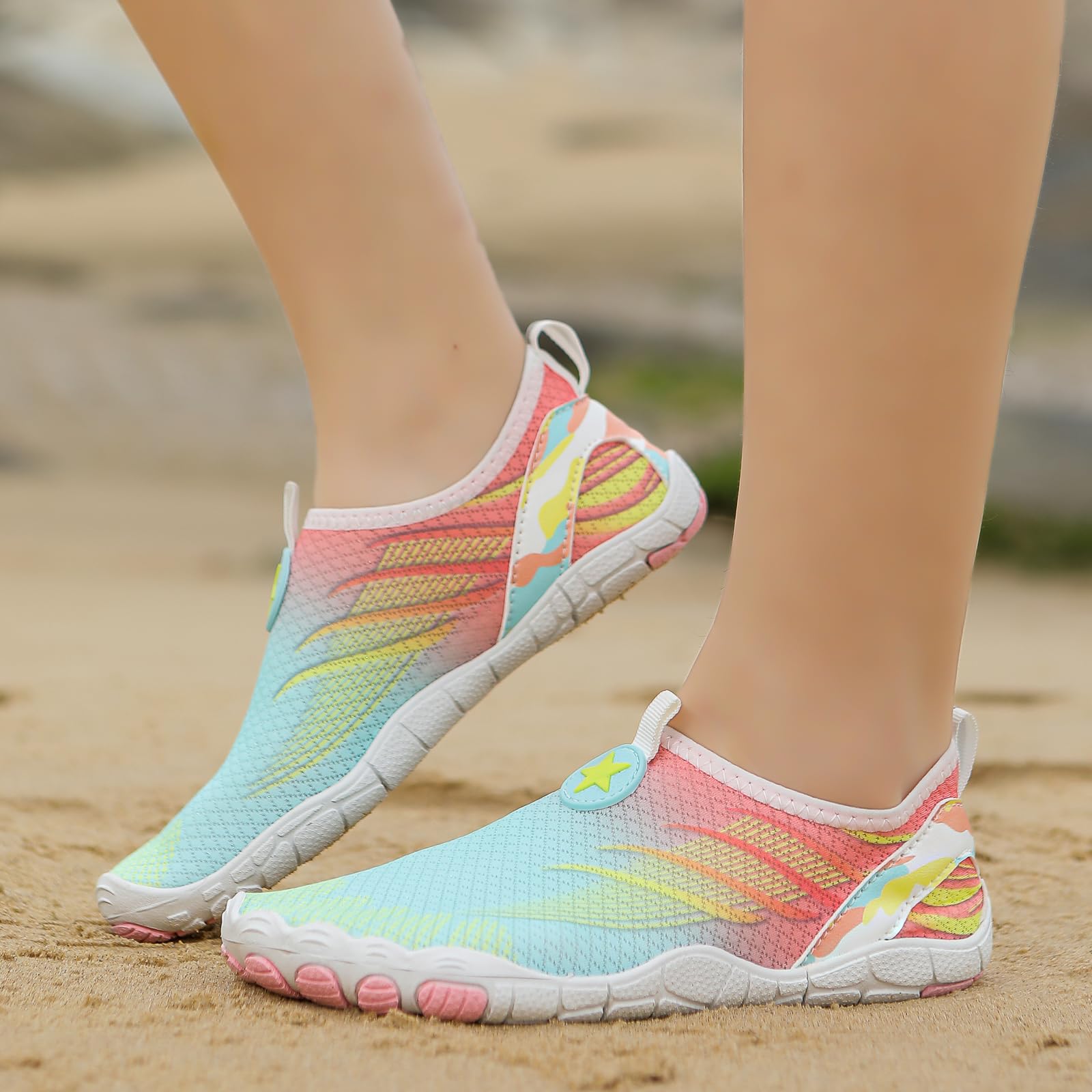 Hike Barefoot Shoes for Women Men, Pro Barefoot Water Shoes with Wide Toe Box, Healthy & Non-Slip Breathable Barefoot Shoes Unisex Multi-Color