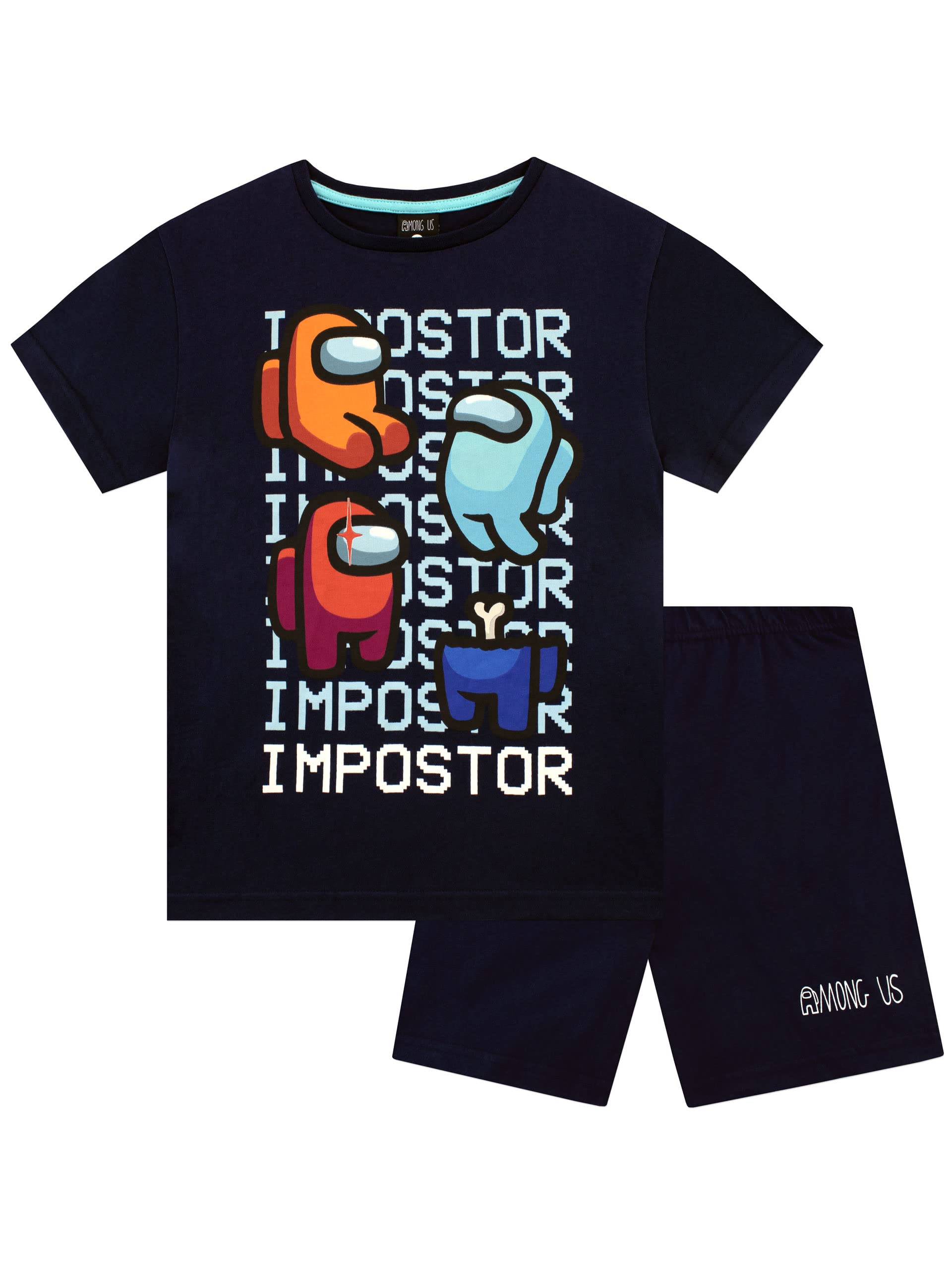 Among Us Pijama Corto para Niños
