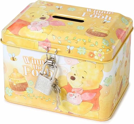 Amazon ディズニー 貯金箱 キャラクター缶バンク 鍵付き くまのプーさん 置物 オブジェ オンライン通販 Amazon ディズニー 貯金箱 キャラクター缶バンク 鍵付き くまのプーさん 置物 オブジェ オンライン通販