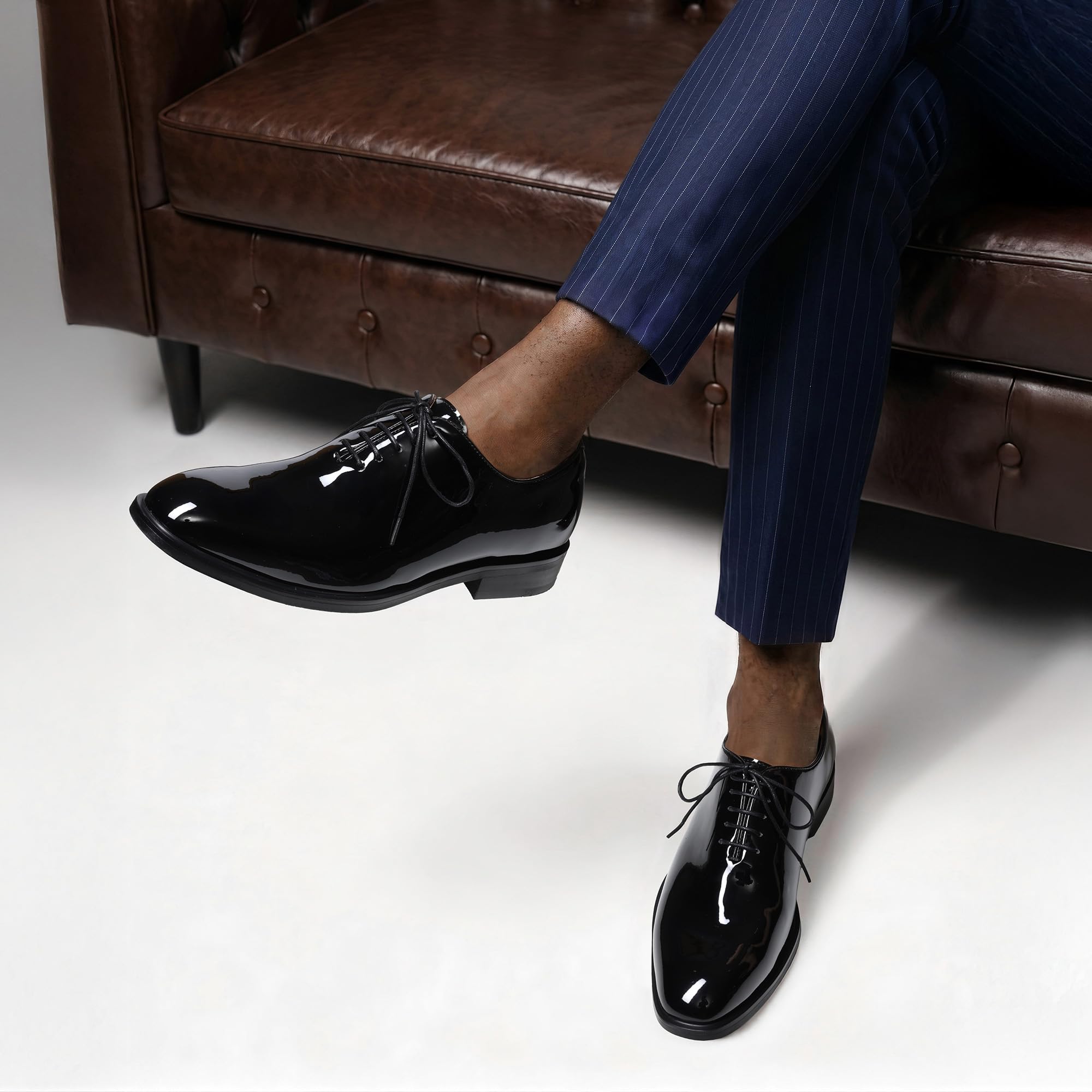 Bruno Marc Scarpe da uomo con lacci, classiche, comode, in stile Oxford