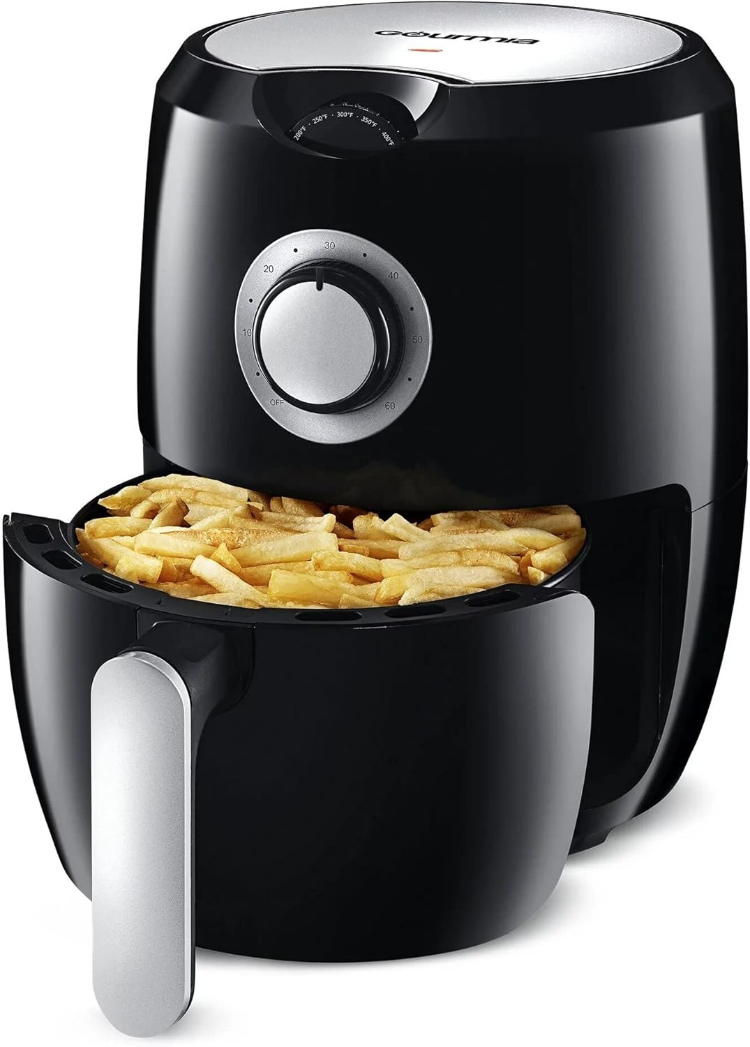 Gourmia 2.2 Qt Compact Air Fryer (black) Home & Kitchen