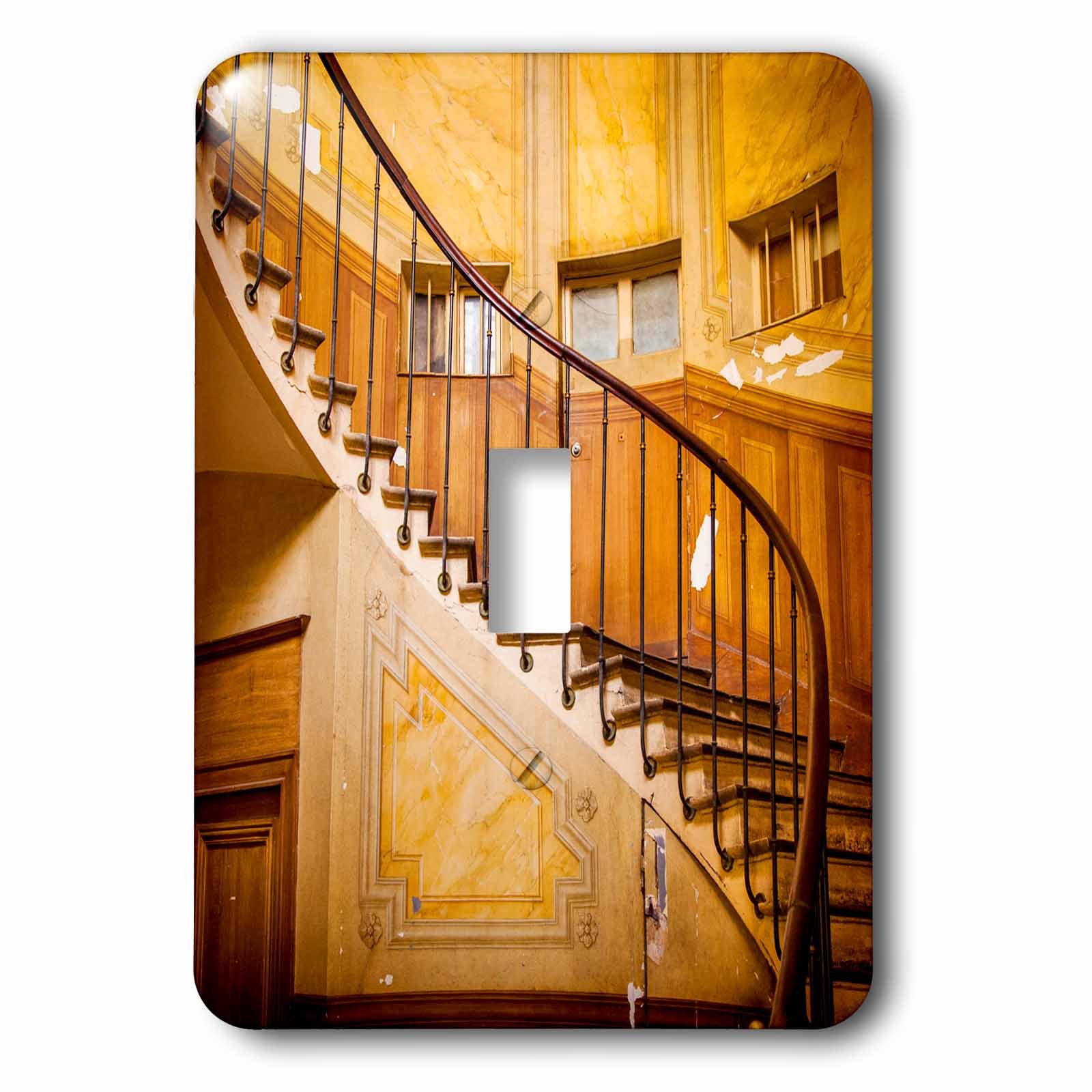 Plongez votre salon dans Paris avec l'interrupteur Escalier unique