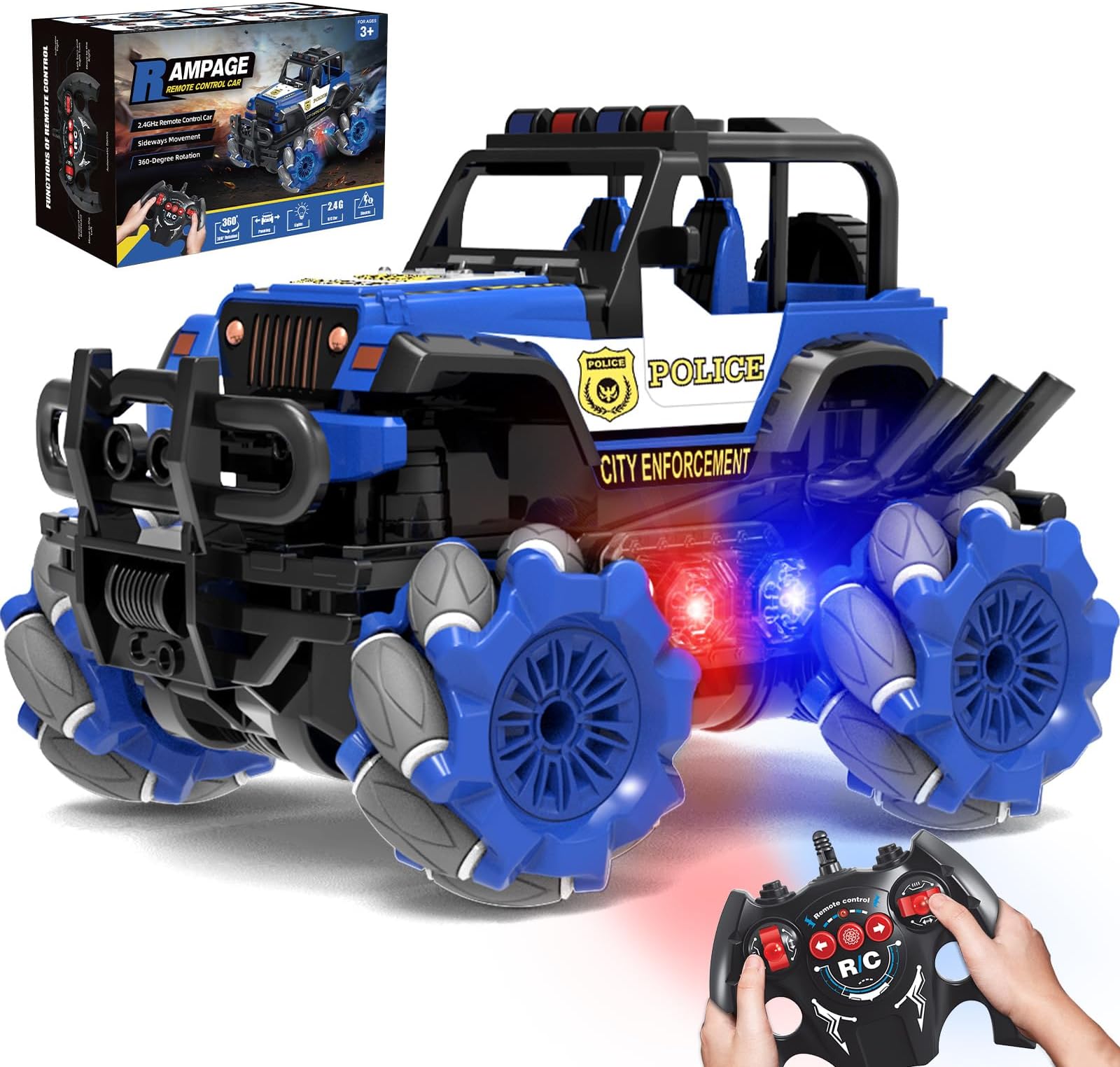 YOTOY Remote Control Car Toys for 6 7 8 9 10 Years Old Boys, Drift Stunt Remote Control Car, RC Cars for Boys Age 8-12, Stunt Car Remote Control, RC Stunt Car Toy, Drift Stunt Car, Drift RC Cars