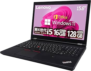 Windowsノート本体 Lenovo ThinkPad L560 (i5/16GB/256GB) Amazon.co.jp: 【整備済み品】 Lenovo ThinkPad L560 / 第6世代