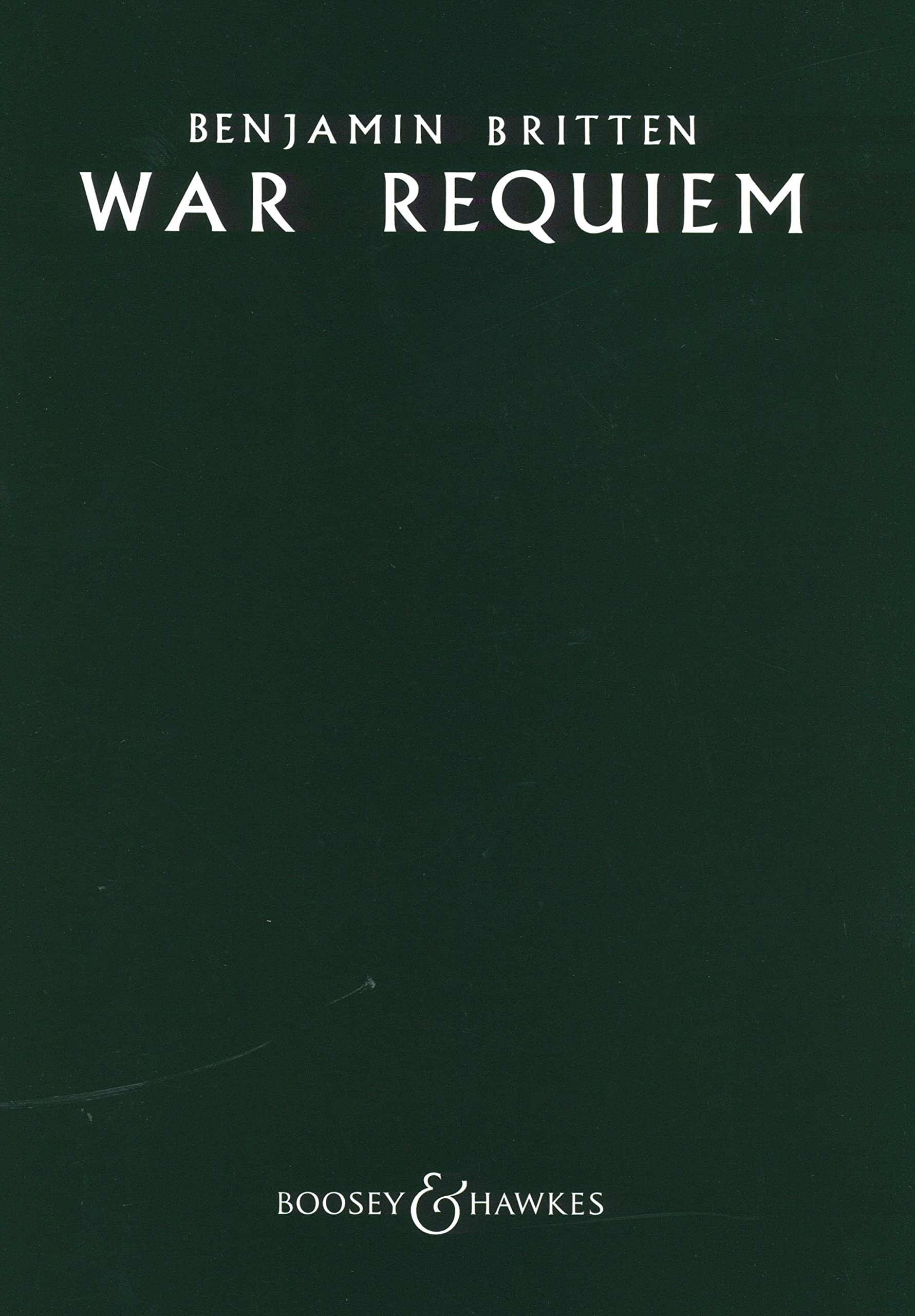 Britten: War Requiem Op. 66 Vocal Score
