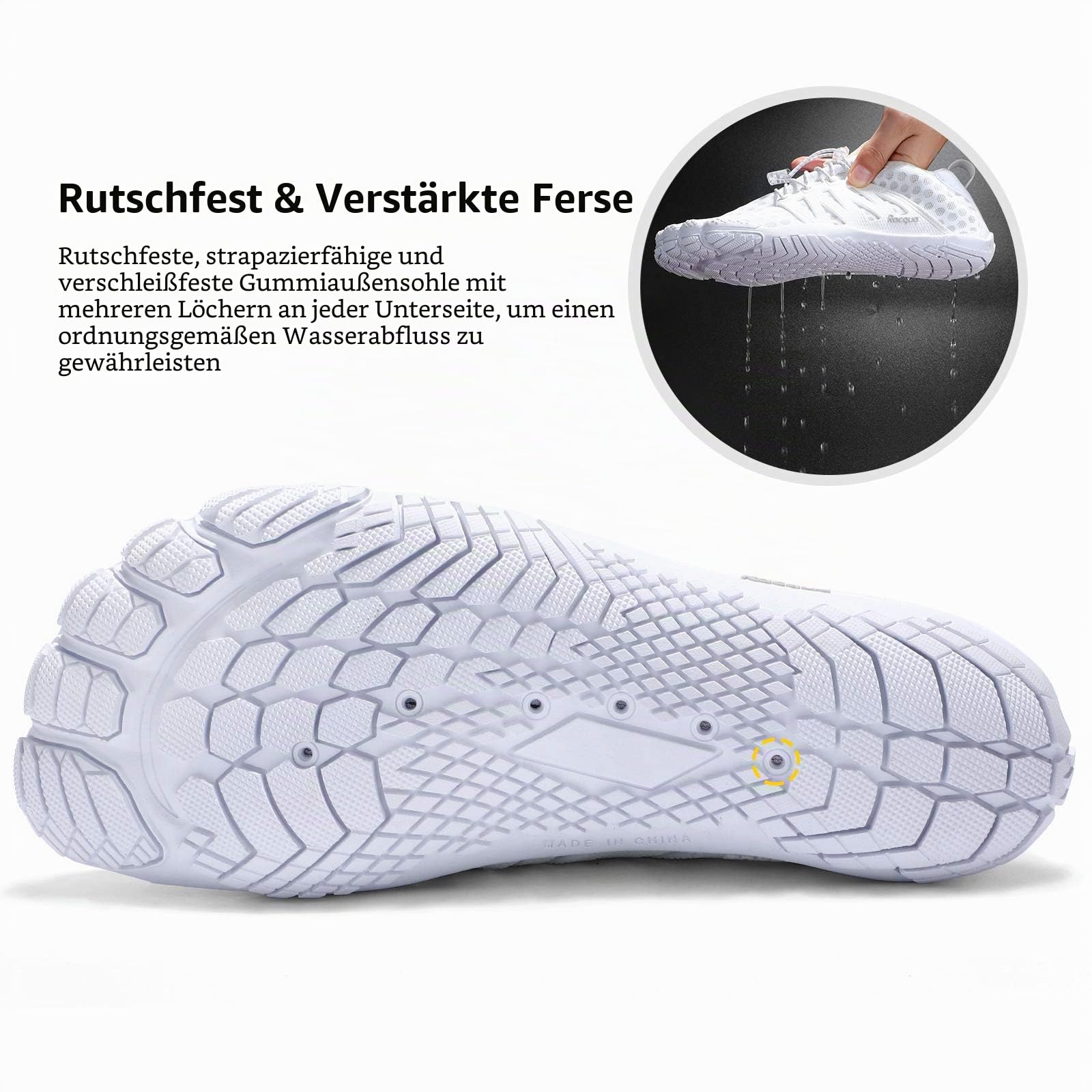 Racqua Composite Mesh Wasserschuhe Männer Frauen