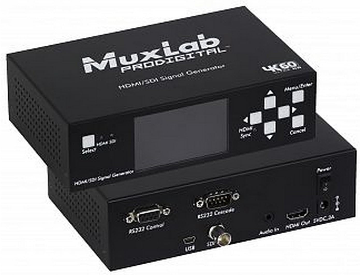 MuxLab 500830 | HDMI 2.0 3G-SDI Test Signal Generator