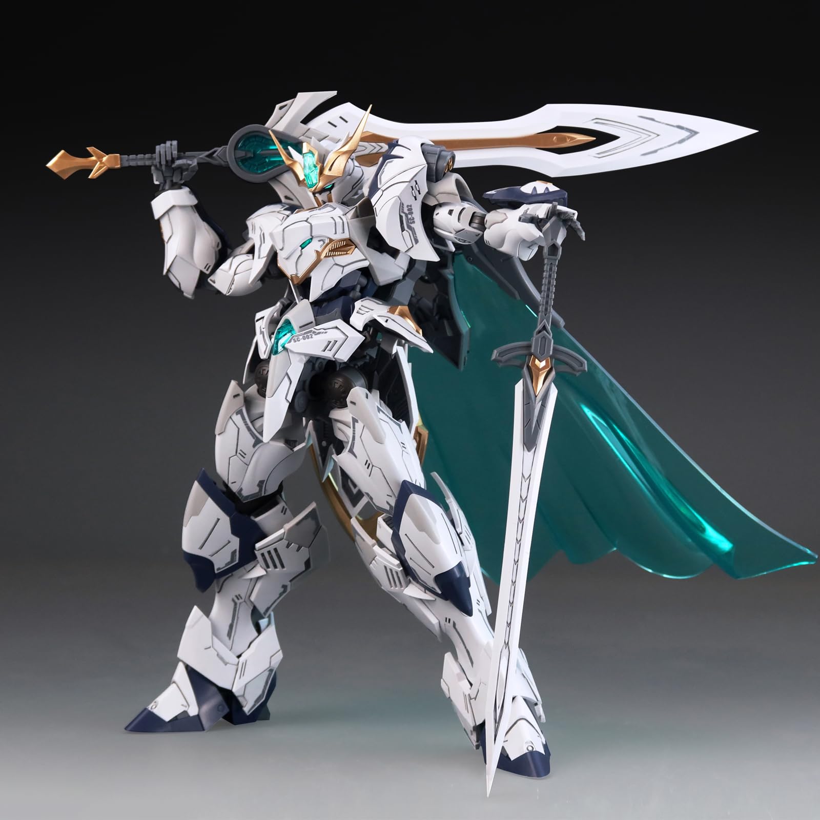 GWTCTOY 1:144 Plastic Model Action Figures Kits, Titan Greatsword Tristan, 16CM Mecha Model, Easy to Assembl - Image 2
