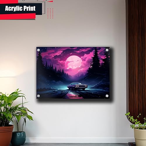 Miniatura 4 de Unique Synthwave Style Retro Art, 80s style art, framed poster print, guest room art, cool living room art, Wall Art poster, poster
