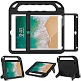 LTROP Kids Case for iPad 6th/5th Generation, 9.7-Inch 2018/2017, Air 2 - Built-in Screen Protector, Shockproof Handle Stand for iPad 6th/5th Gen/Air 2 9.7