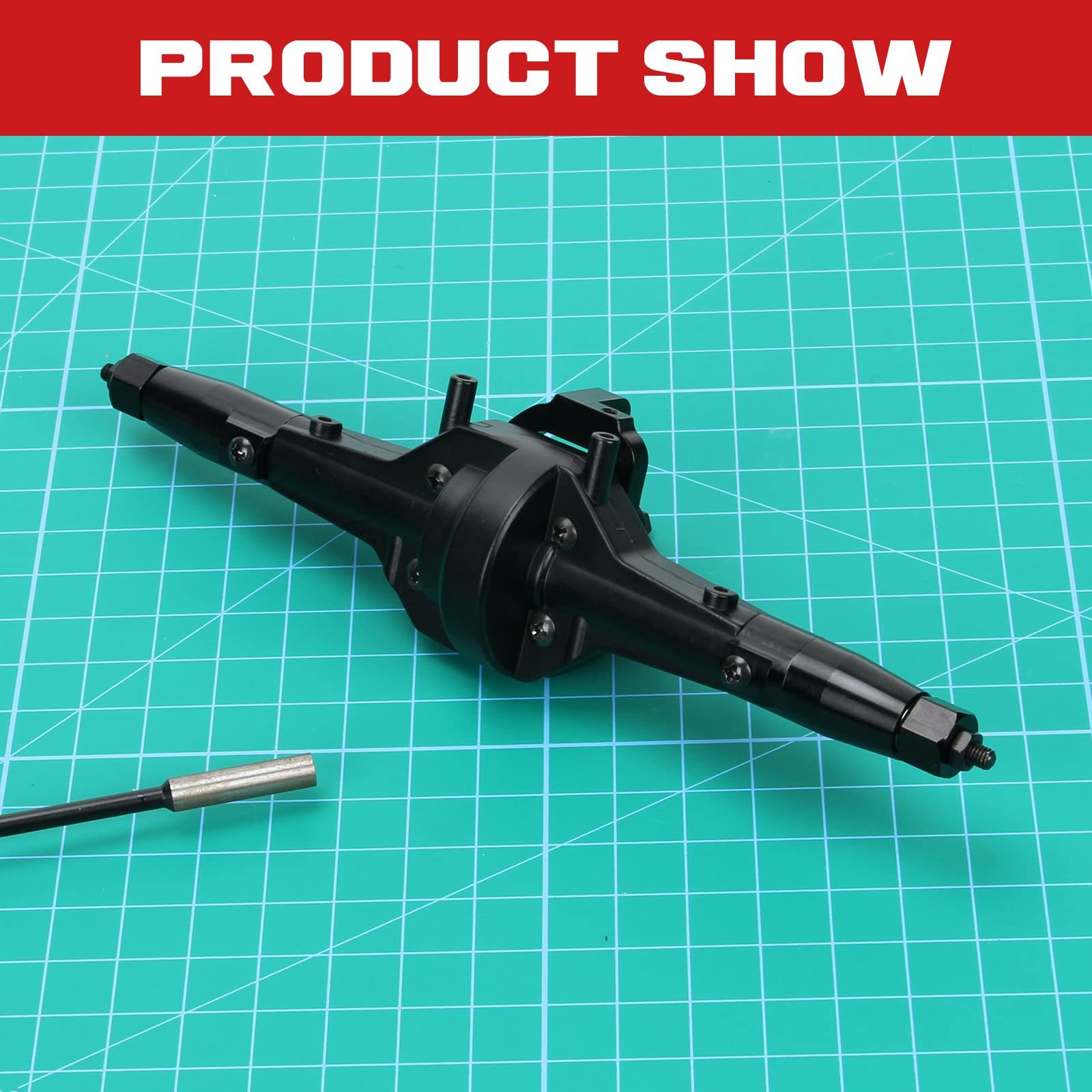 Amazon.com: RCAWD Rear Axle Housing with Metal Gears for 1/10