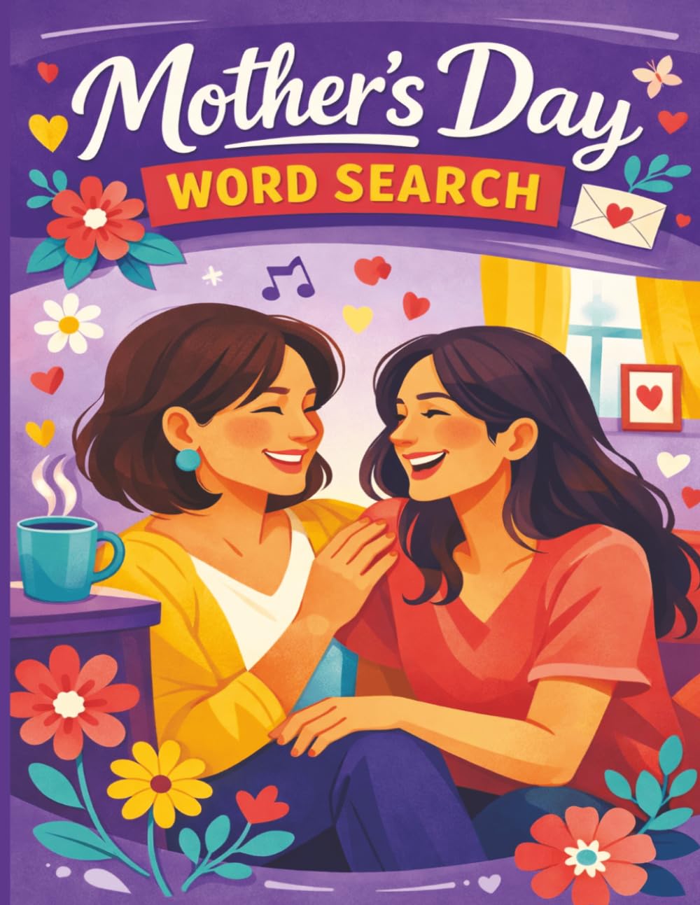 Mother’s Day Word Search Puzzle Book: A Thoughtful Word Search Gift for Mom Featuring Relaxing Puzzles and Warm Words of Love and Appreciation