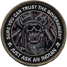 Sure You Can Trust The Government Ask an Indian Milspec Hook Backing Patch
