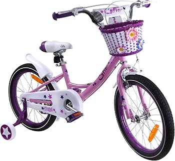 ホワイト/パープル 幼児用自転車 Amazon.co.jp: CYFIE 子供用自転車 自転車 14インチ 女の子 子供