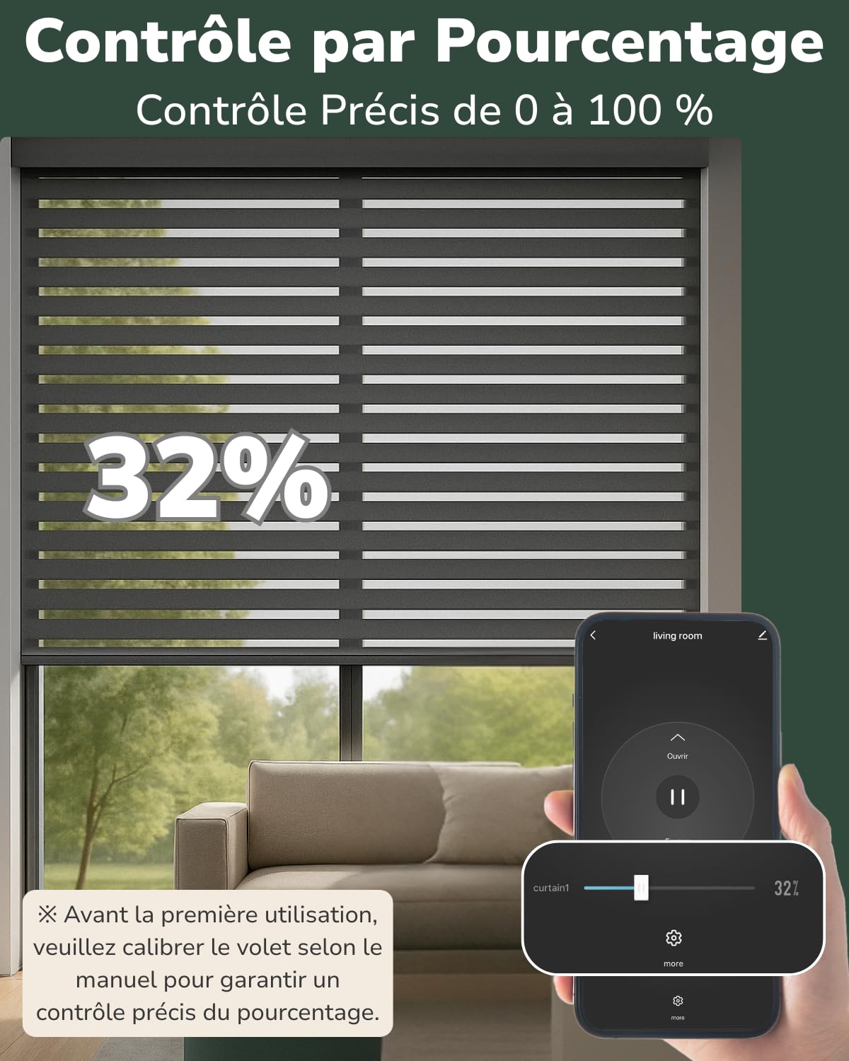 LoraTap Module Interrupteur Volet Roulant WiFi 0–100% AC 4 fils 300W
