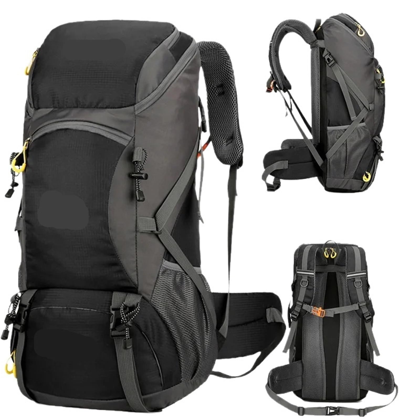 Zaino Escursionismo Zaino da viaggio 50 litri campeggio for uomo Borsa trekking grande turistico Sport all'aria aperta Arrampicata Bagagli for alpinismo(50L RD only Bag)