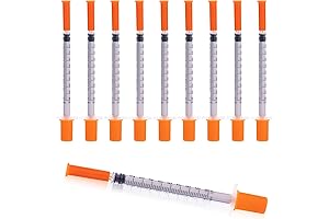 20 Pcs 1cc with 30Ga 1/2 Inch , Independent Packing (20 Pack)