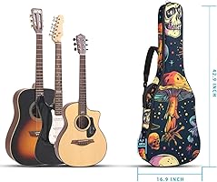 Amazon.com: Niaocpwy Acoustic Guitar Bag 0.4 Inch Thick