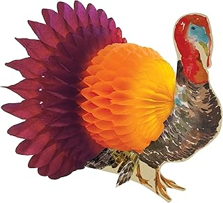 Honeycomb Turkey Centerpiece - 24