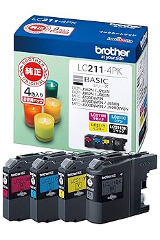 brother - 【ブラザー純正品】インクカートリッジ LC211-4PK 2箱セット Amazon.co.jp: 【ブラザー純正】 ブラザー工業(Brother