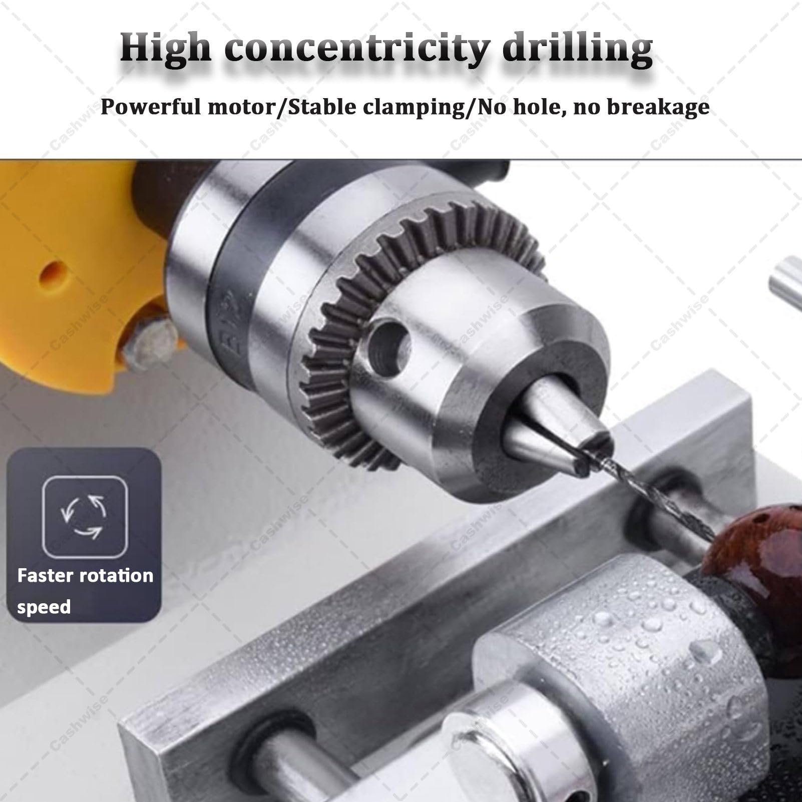 Máquina pulidora de Piedras Preciosas con Sierra lapidaria, 800-10 000 RPM. Herramienta Profesional para Cortar, Grabar, taladrar y esmerilar Joyas de Oro y Plata.